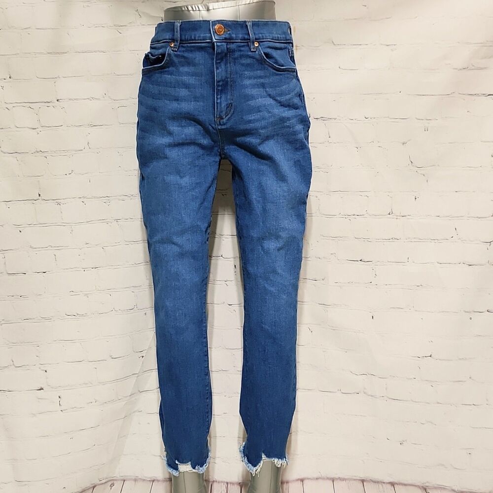 Loft High Rise Skinny Ankle jeans